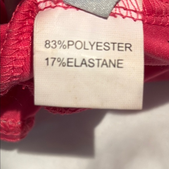 Hot Pink Off-Shoulder Crop Top - Picture 5 of 5